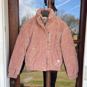 Up‎ West corduroy puffer / bomber jacket. Size S